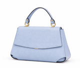 Poseta piele naturala blue - Shiny Beauty