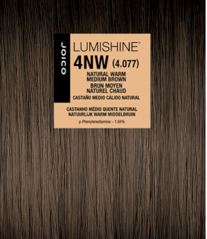 VOPSEA CU AMONIAC JOICO LUMISHINE PERMANENT HAIR COLOR 74ml 4NW
