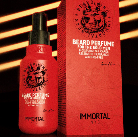 Parfum de barba si mustata - IMMORTAL - Reserve 01-75 ml