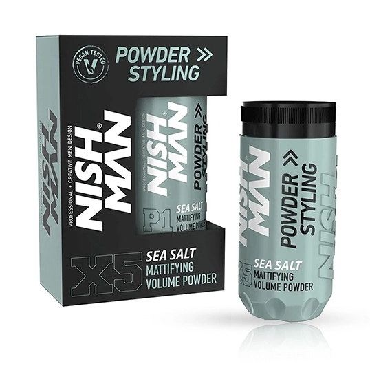 NISHMAN - Pudra de volum - Sea salt - 20 gr X5  PIRNISH