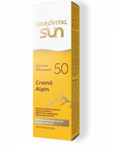 Gerovital Sun Crema Alpin SPF50 - Protecție Ridicată Soare, Vânt, Frig, Gerovital Sun, 50 ml - Shiny Beauty