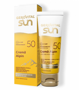Gerovital Sun Crema Alpin SPF50 - Protecție Ridicată Soare, Vânt, Frig, Gerovital Sun, 50 ml - Shiny Beauty