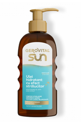 Gerovital Sun Ulei Hidratant cu Efect Strălucitor pentru Corp, Gerovital Sun, 150 ml - Shiny Beauty