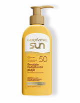 Gerovital Sun Emulsie Hidratantă Protecție Solară SPF50 - Protecție ridicată și Hidratare, Gerovital Sun, 200 ml - Shiny Beauty