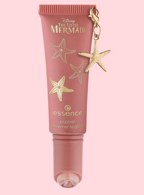 Luciul de buze cu peptide și particule strălucitoare Disney The Little Mermaid 02 - Shiny Beauty