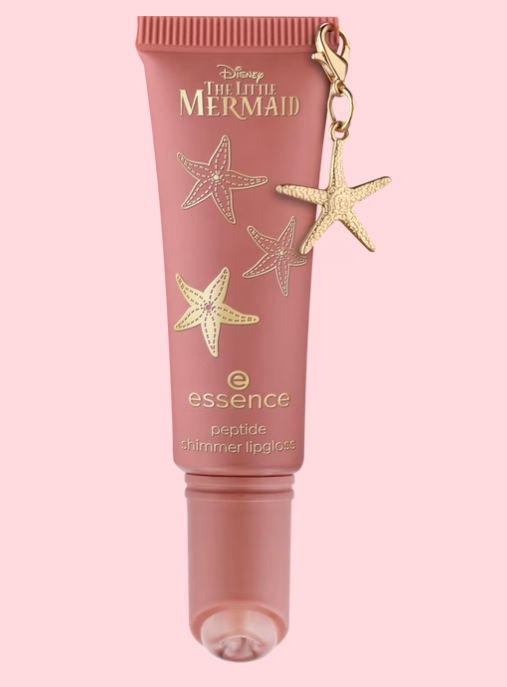 Luciul de buze cu peptide și particule strălucitoare Disney The Little Mermaid 02 - Shiny Beauty