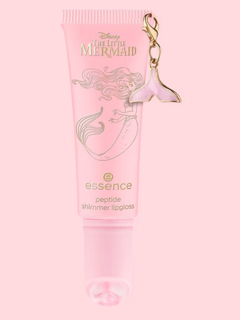 Luciul de buze cu peptide și particule strălucitoare Disney The Little Mermaid 01 - Shiny Beauty