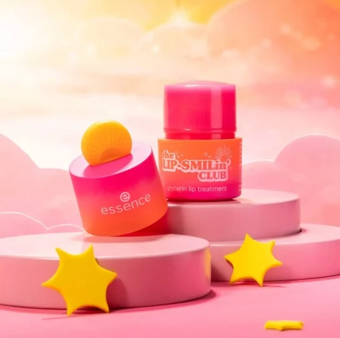 Tratament de buze THE LIP-SMILIN' CLUB cu glicerina Essence - Shiny Beauty