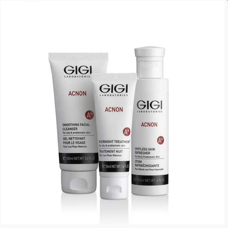 Set pentru curățarea pielii feței, GiGi Acnon Treatment Set Gigi Acnon