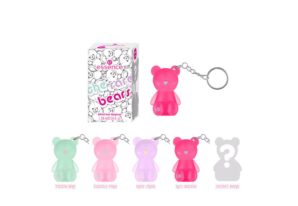 Luciu de buze essence The Rare Bears Blind Box - Shiny Beauty