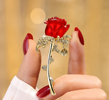 Brosa eleganta mata cu pietricele - Shiny Beauty