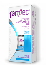 Loțiune cu Vitamina B5, Keratină și Complex Mineral MgCuZn, Farmec Tratament Forte, 11 ml MANICHIURA PRODUS ROMANESC - Shiny Beauty