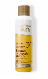 Gerovital Sun, Spumă Protecție Solară SPF 30 , 150 ml - Shiny Beauty