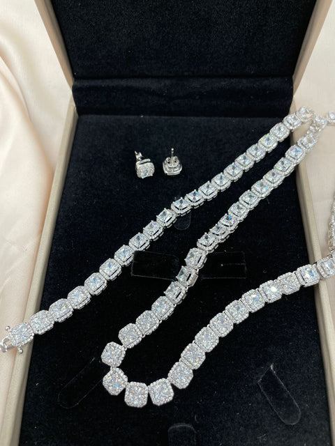 SET BIJUTERII DIN ARGINT 925 TIK TOK +INEL DIN ARGINT 925 CADOU