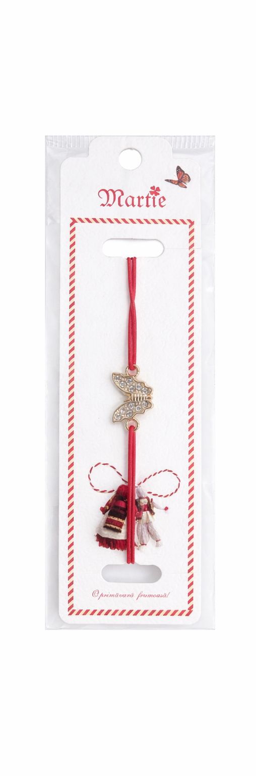Martisor bratara fluture 4 - Shiny Beauty