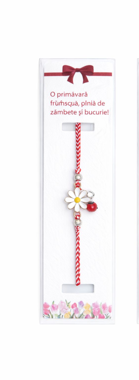 Martisor bratara floare 6 - Shiny Beauty