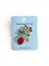 Martisor Brosa Vaza cu flori 02