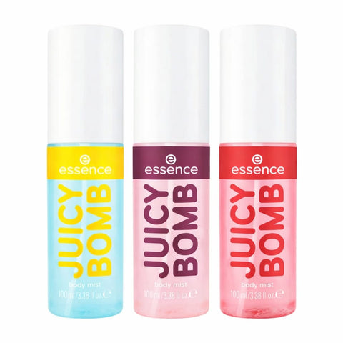 Set Juicy Bomb Body mist 3 piese Cherry Crumble, Cookie Crazy si Coconut Chill - Shiny Beauty