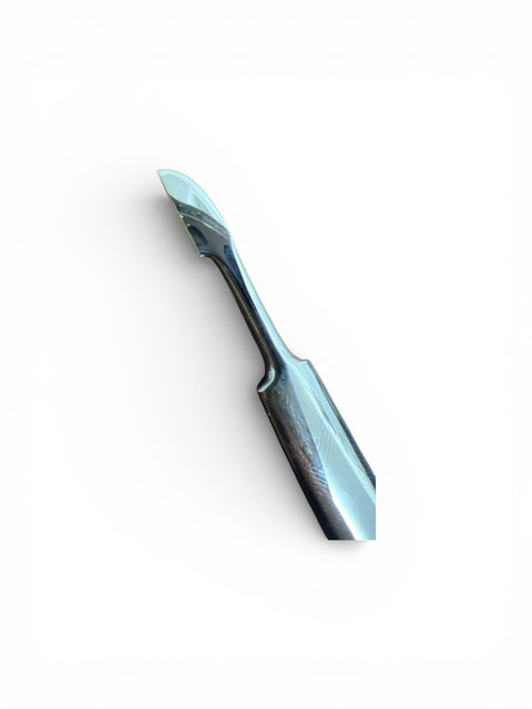 INSTRUMENT CUTICULA SOLINGEN  Bisturiu manichiura dublu, Otto Herder, inox 132 RF