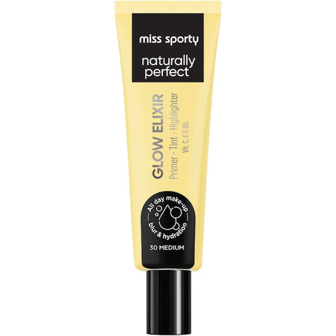 Miss Sporty Naturally Perfect Glow Elixir – Primer + Tint + Highlighter Nuanta 30 Medium