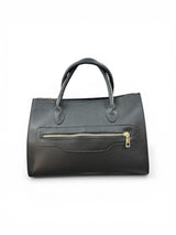 Poseta piele naturala Black - Shiny Beauty