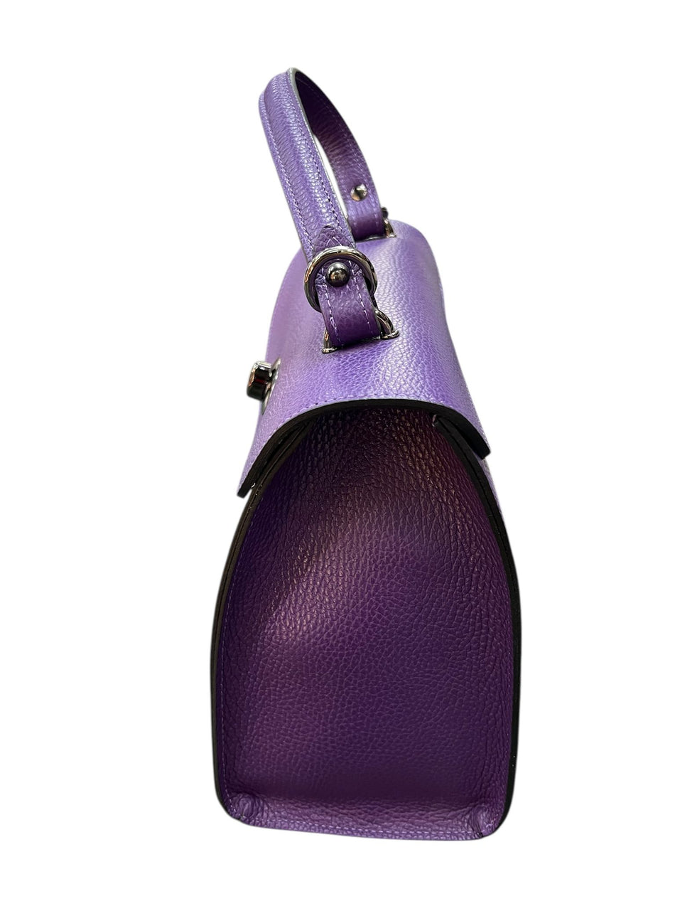 Poseta piele naturala Purple