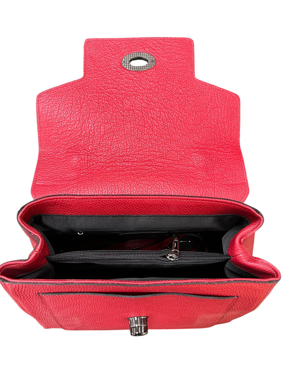 Poseta piele naturala Red - Shiny Beauty