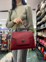 Poseta piele naturala Red - Shiny Beauty