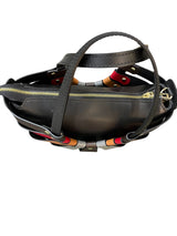 Poseta piele naturala multicolor - Shiny Beauty