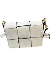 Poseta piele naturala White - Shiny Beauty
