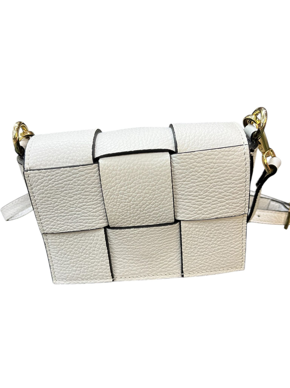 Poseta piele naturala White - Shiny Beauty