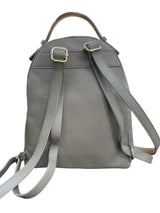 Poseta piele naturala Rucsac Beige - Shiny Beauty