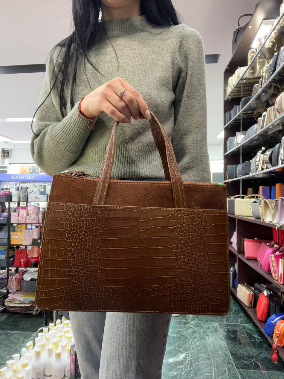 Poseta piele naturala  Maro - Shiny Beauty