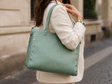 Poseta piele naturala Menta - Shiny Beauty