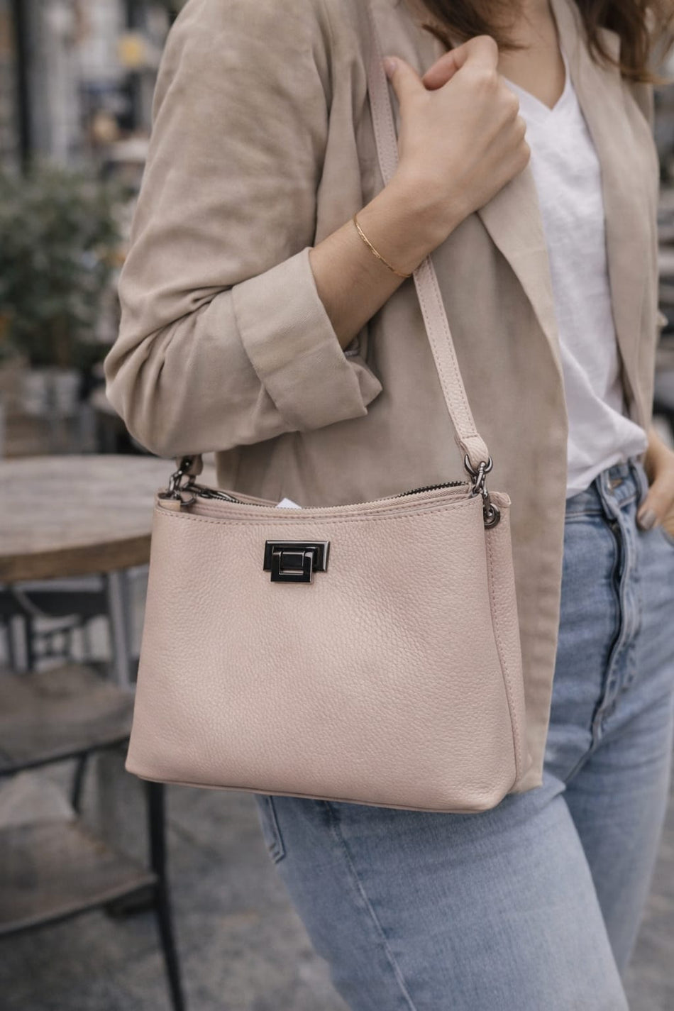 Poseta piele naturala Nude - Shiny Beauty