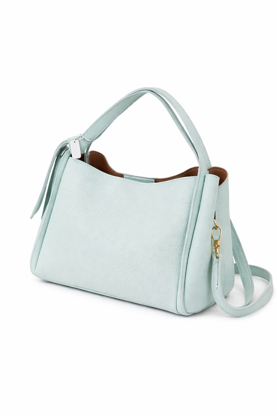 Poseta piele naturala Verde Menta