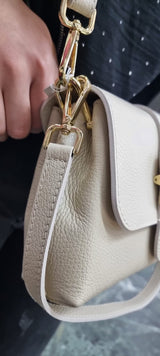 Poseta piele naturala Crem 5643 - Shiny Beauty