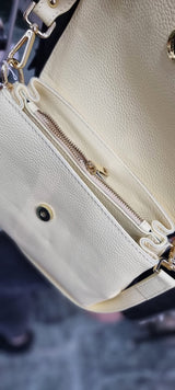 Poseta piele naturala Galben Pai 5644 - Shiny Beauty