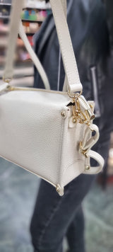 Poseta piele naturala marime mica 1234 - Shiny Beauty