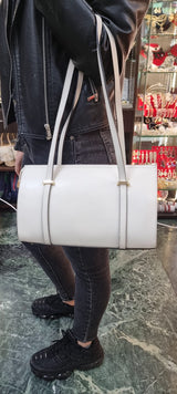 Poseta piele naturala marime mare 7528 - Shiny Beauty