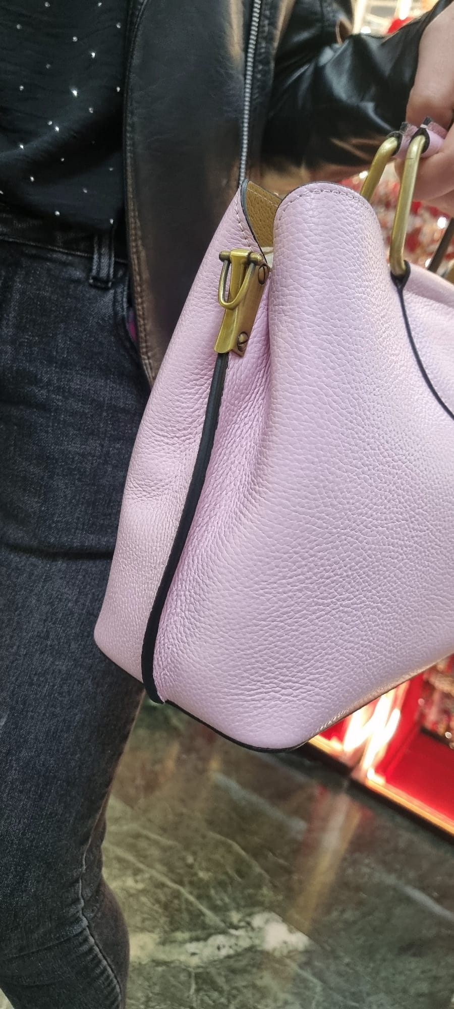 Poseta piele naturala 6985 - Shiny Beauty