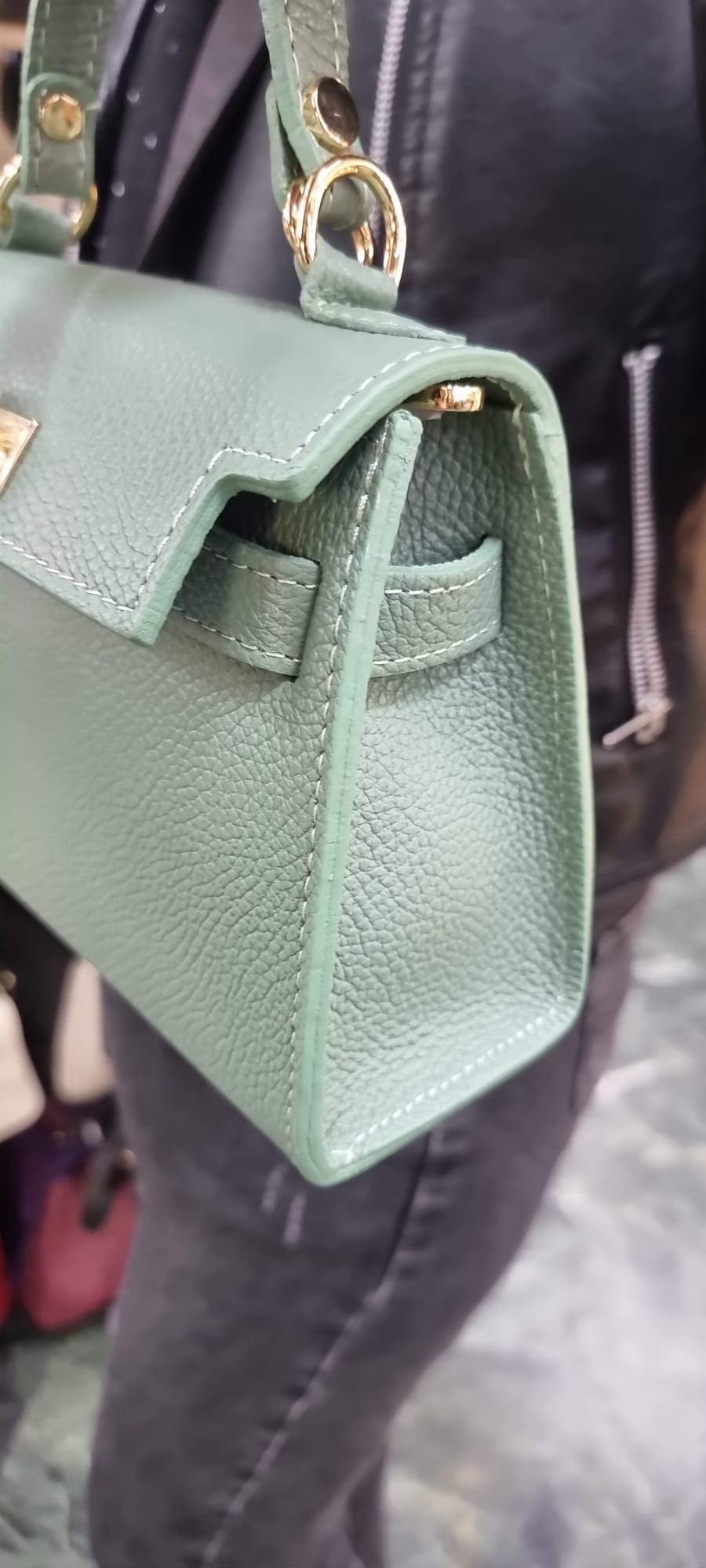 Poseta piele naturala  5648 - Shiny Beauty