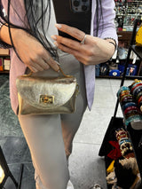 Poseta piele naturala  Bronz 664 - Shiny Beauty