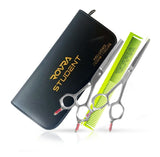 Set foarfece ROVRA Student series 5.5 inch cu pieptene si clipsuri ACCESORIU FRIZERIE