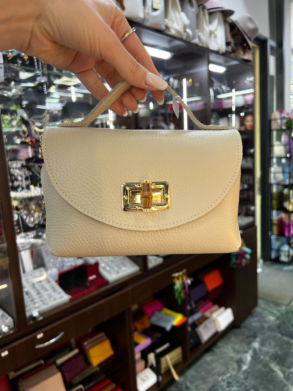 Poseta piele naturala Ivory - Shiny Beauty