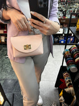 Poseta piele naturala Roz - Shiny Beauty