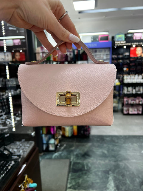 Poseta piele naturala Roz - Shiny Beauty