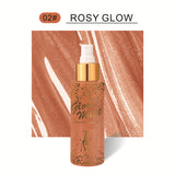 Spray cu sclipici Glow Mist Rosy Glow Tailaimei 120ml