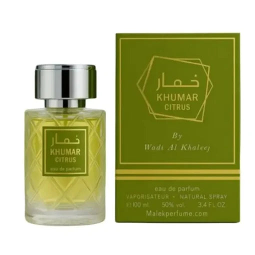 Apa de Parfum Khumar Citrus, Wadi Al Khaleej, Unisex - 100ml parfum unisex