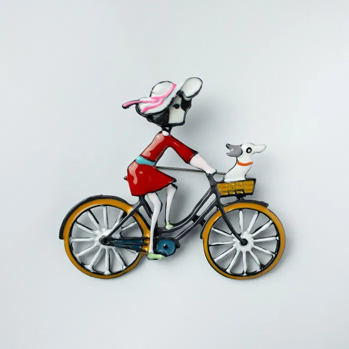 Brosa din aliaj color bicicleta v21